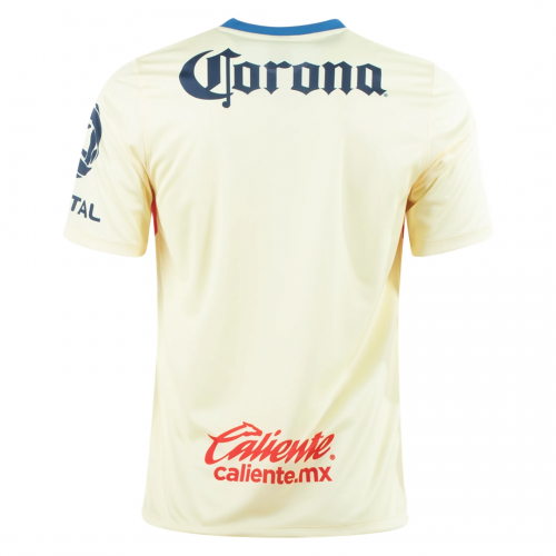 Club America 20-21 Home Yellow Soccer Jersey Shirt - Click Image to Close